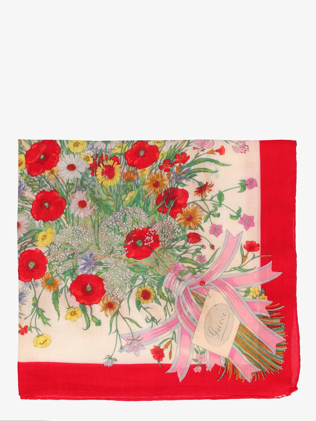 Gucci Bouquet Pocket Handkerchief