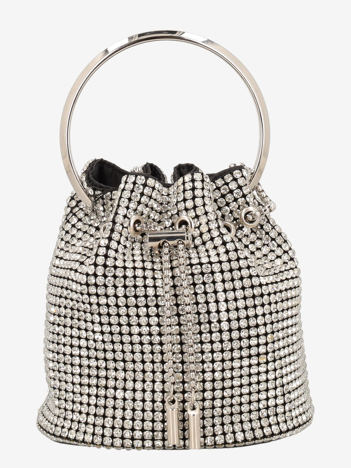 Vintage Rhinestones Bucket Bag