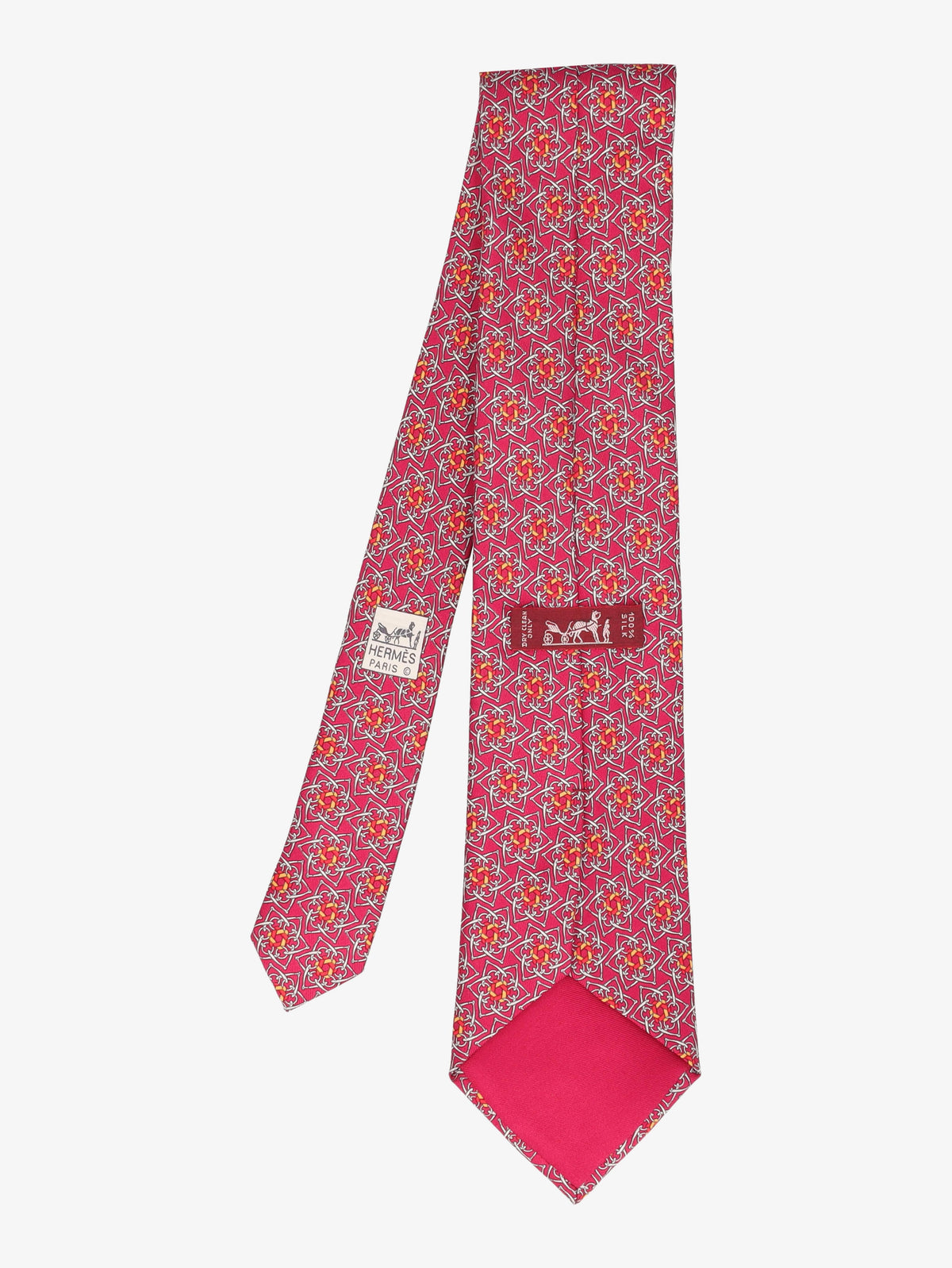 Hermès Patterned Tie