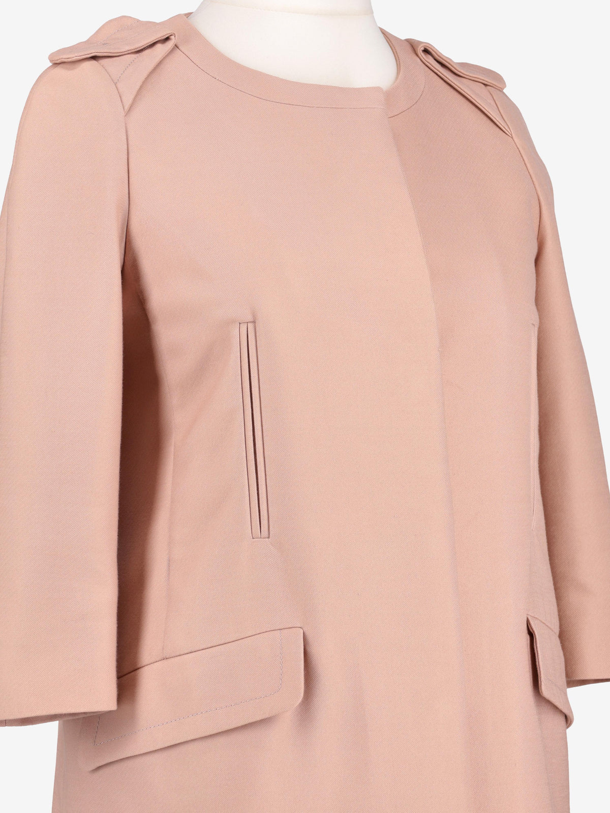 Miu Miu Pink Overcoat