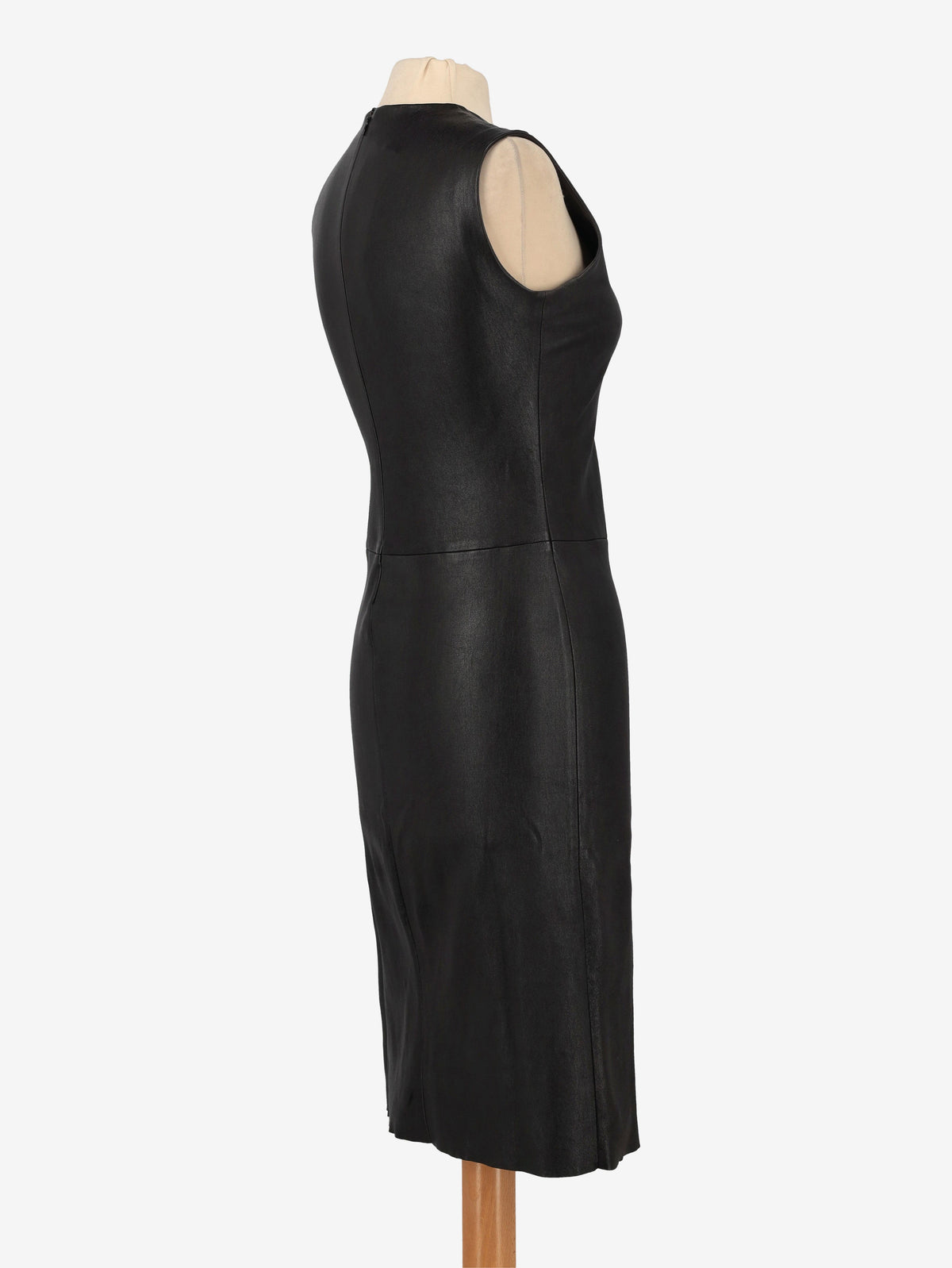 Prada Black Leather Dress