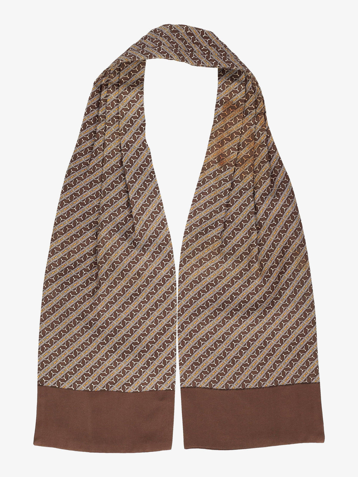 Hermès Vintage Patterned Cachecol