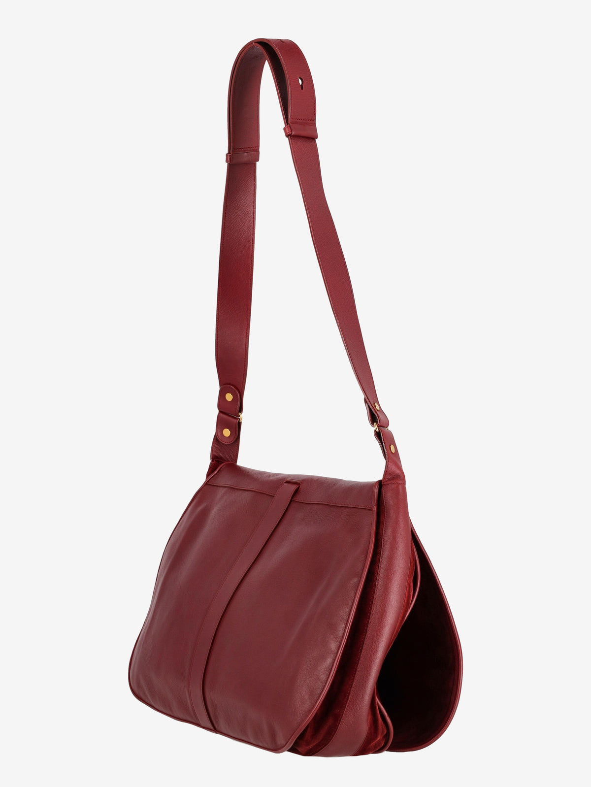 Cartier Burgundy Messanger Bag