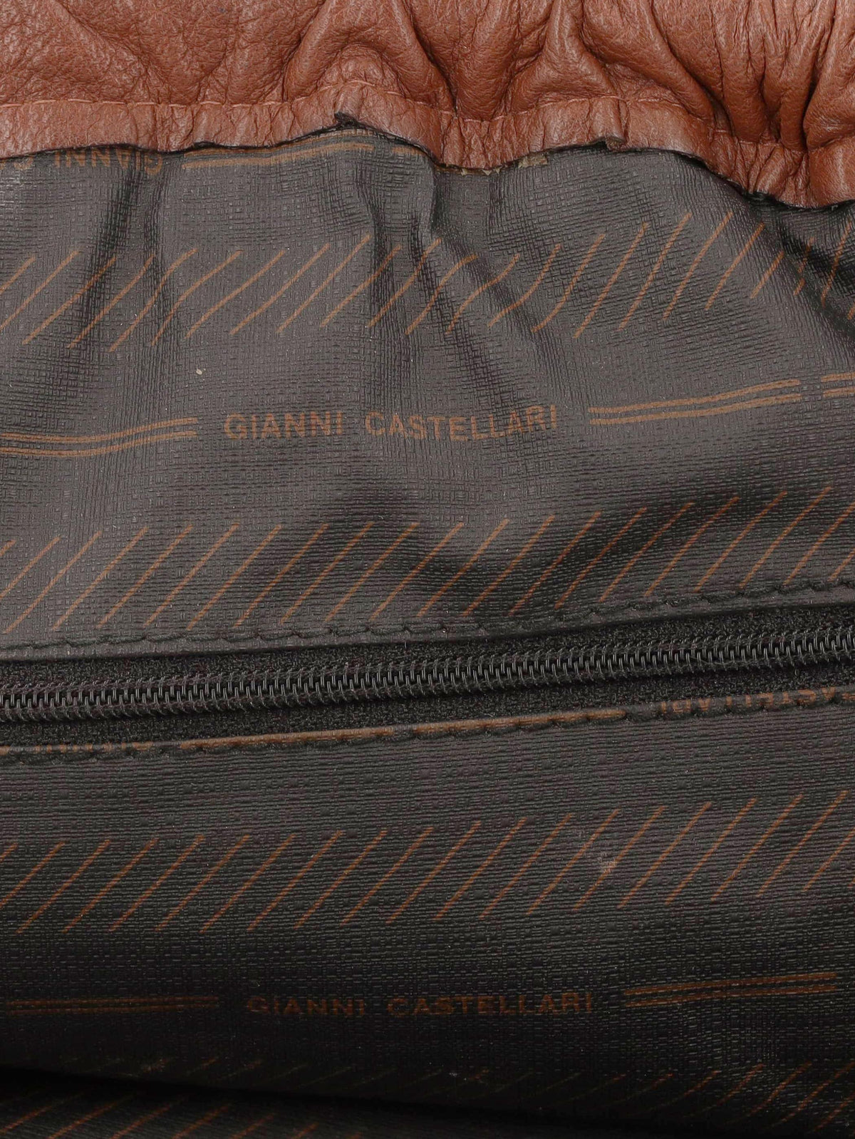Castellari Brown Soft Clutch