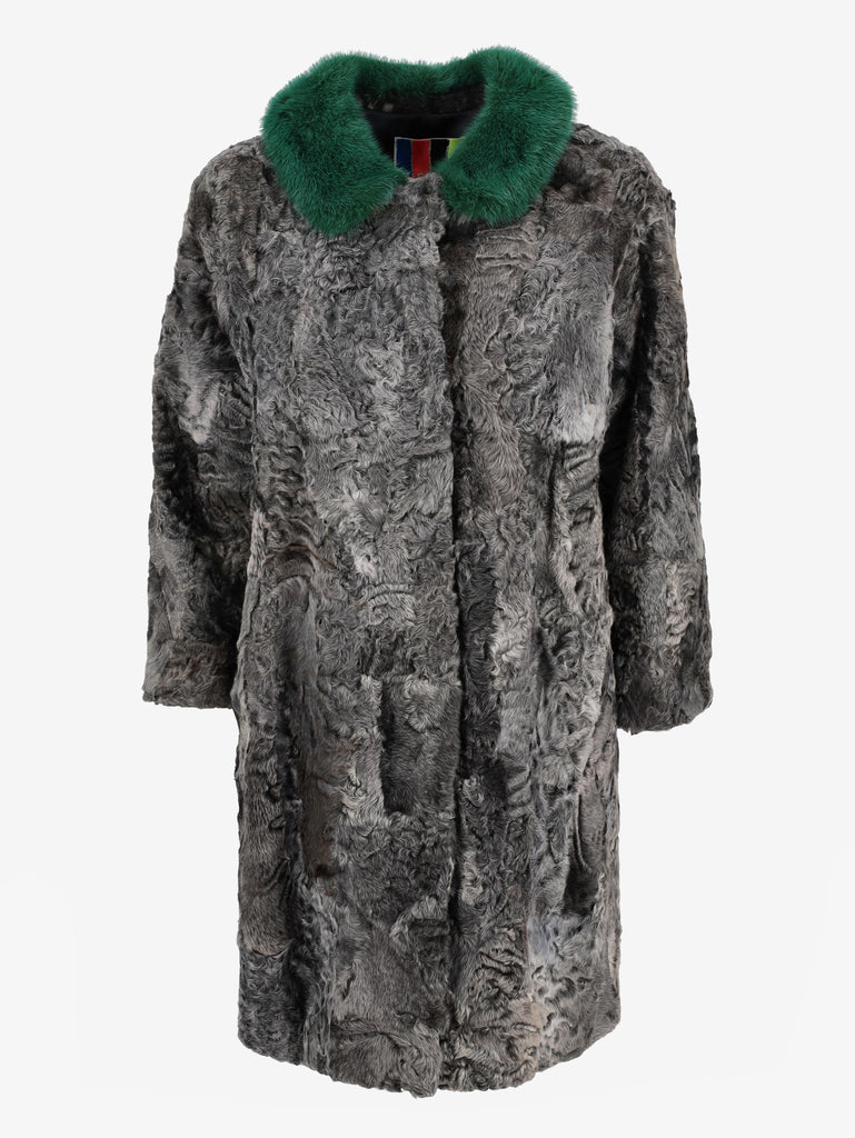 MSGM Fur Coat