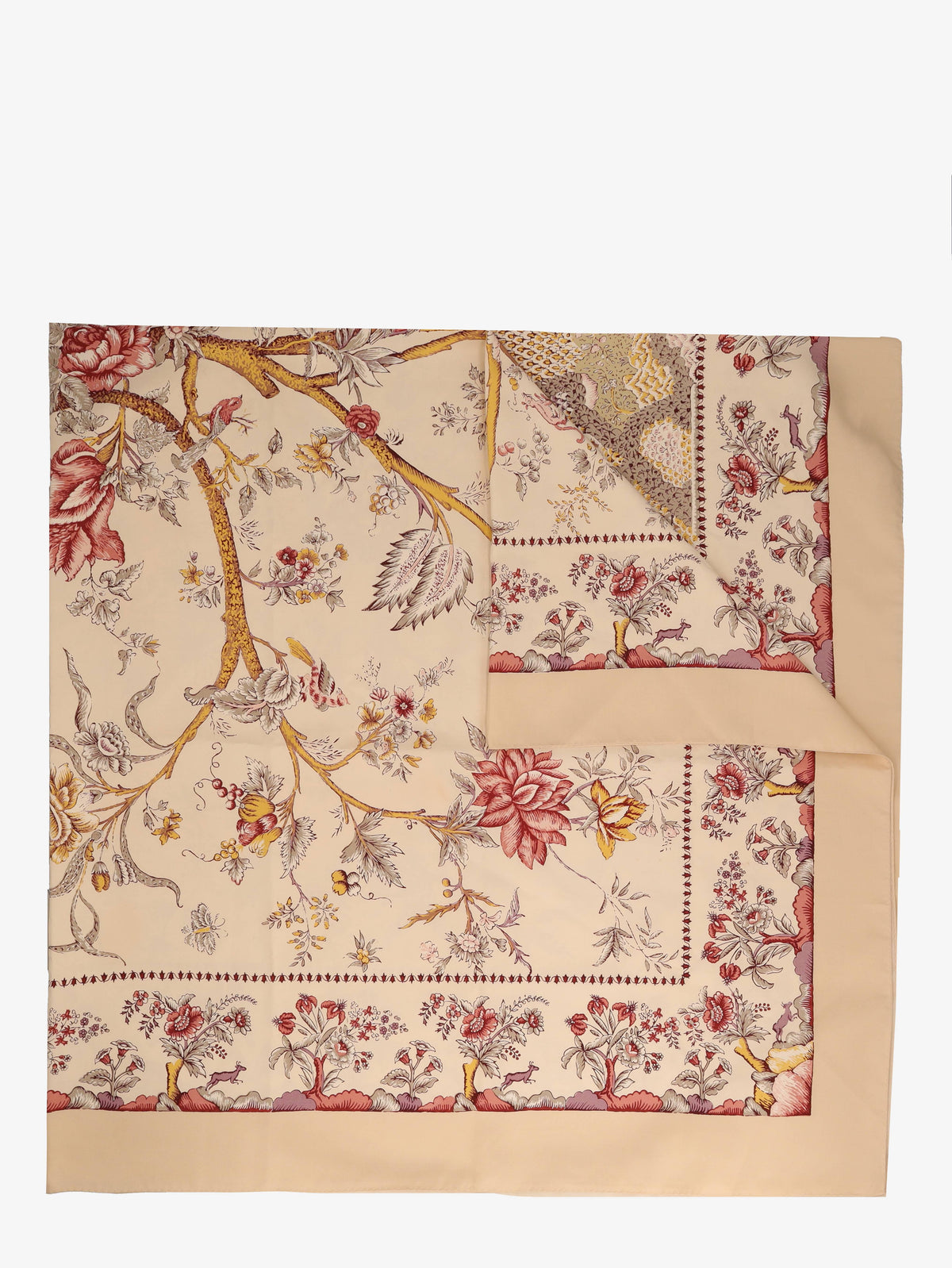 Vintage Tree Of Life Silk Foulard