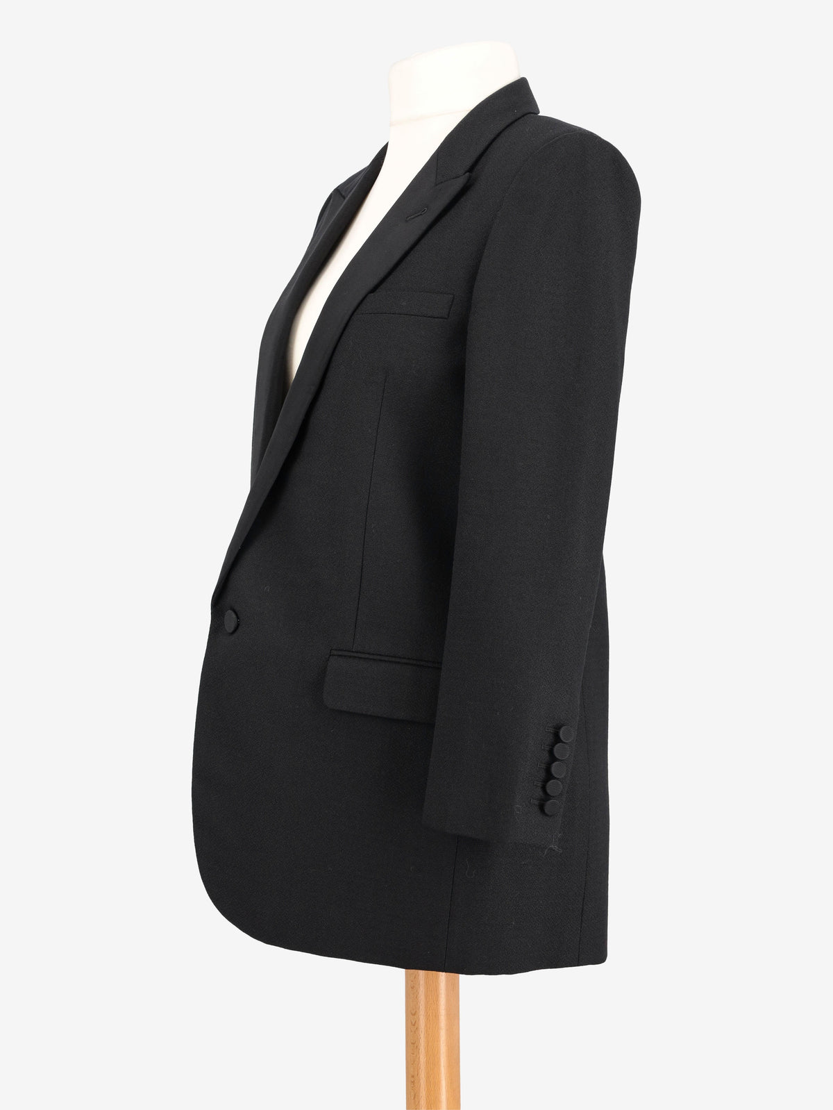 Saint Laurent Black Wool Blazer