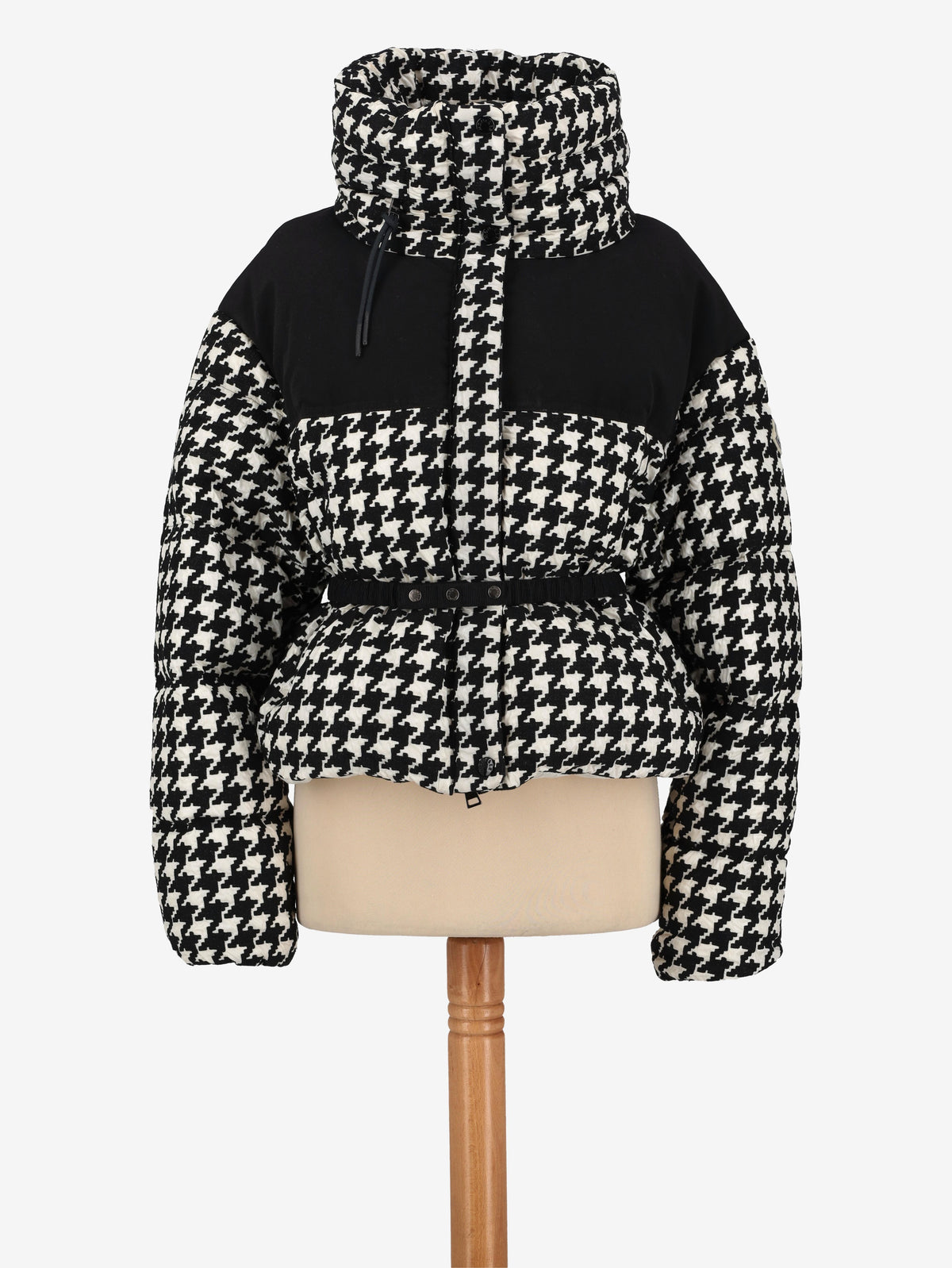 Moncler Pied De Poule Down Jacket