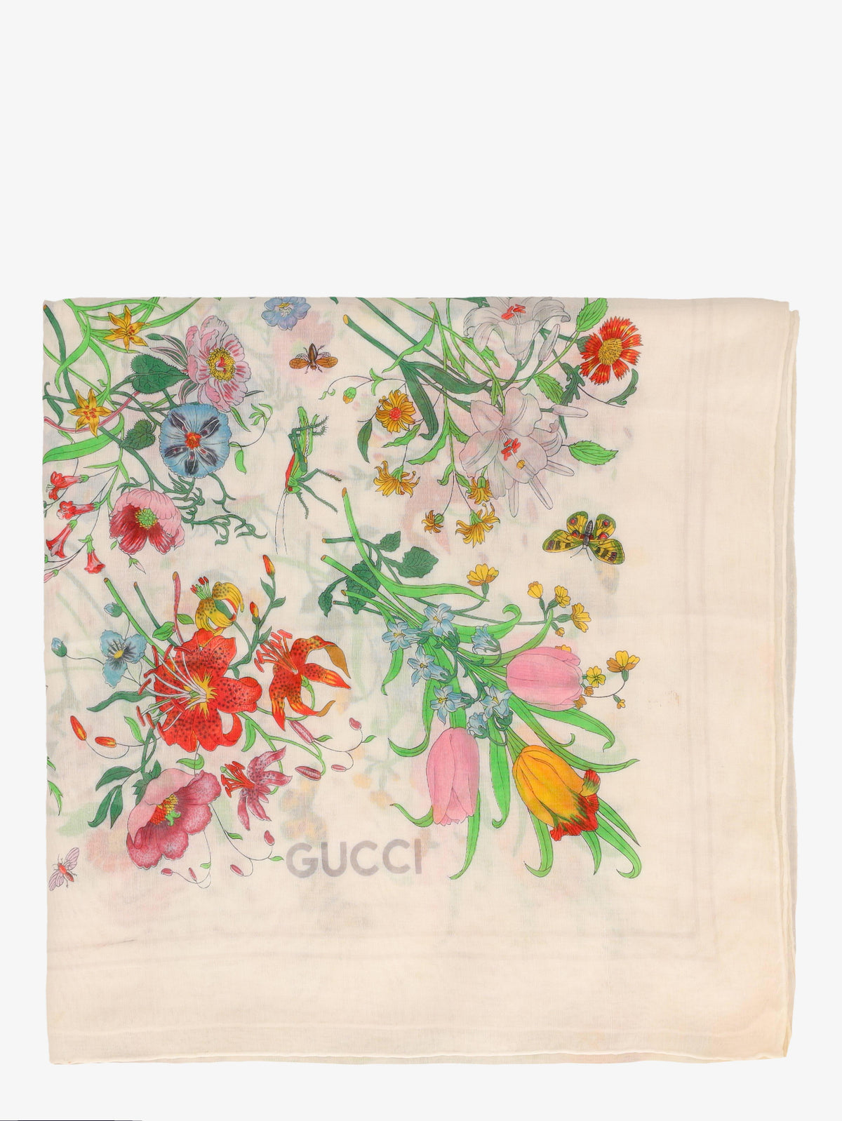 Gucci Flora Maxi Scarf
