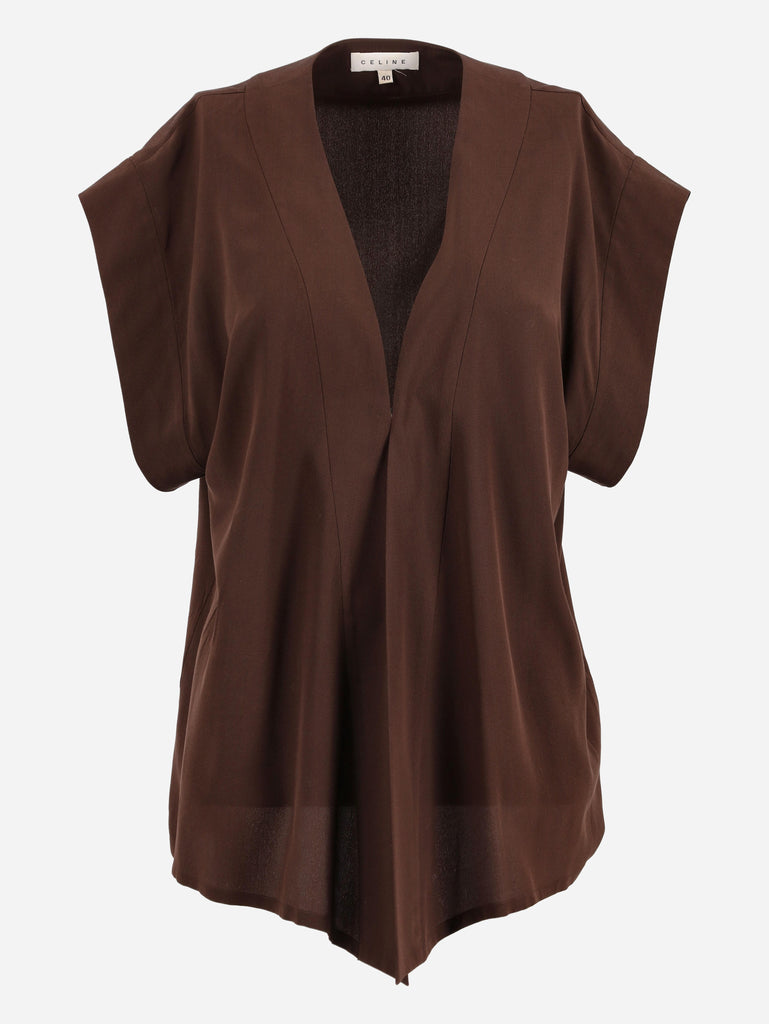 Cardigan in seta Celine