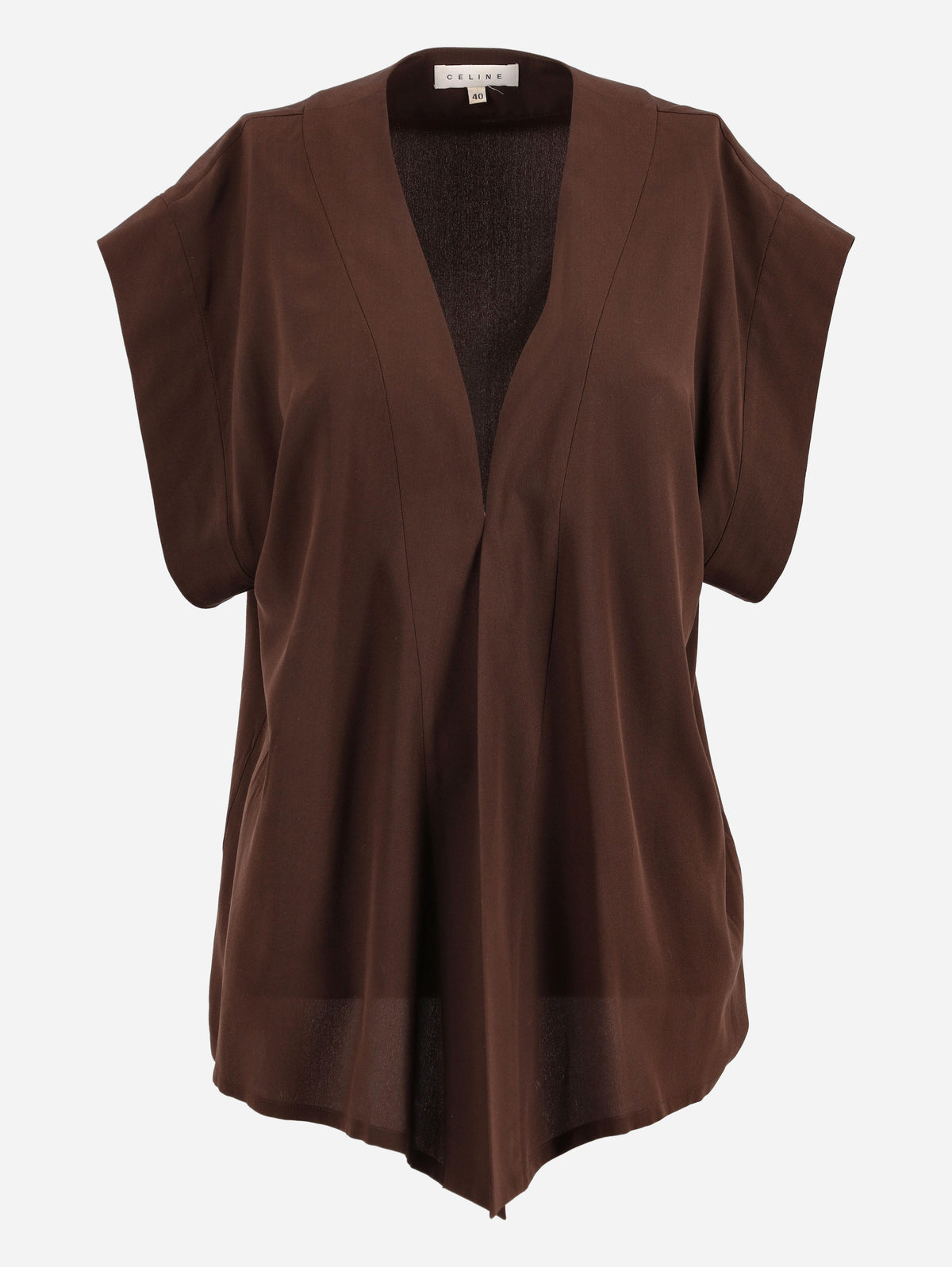 Cardigan in seta Celine