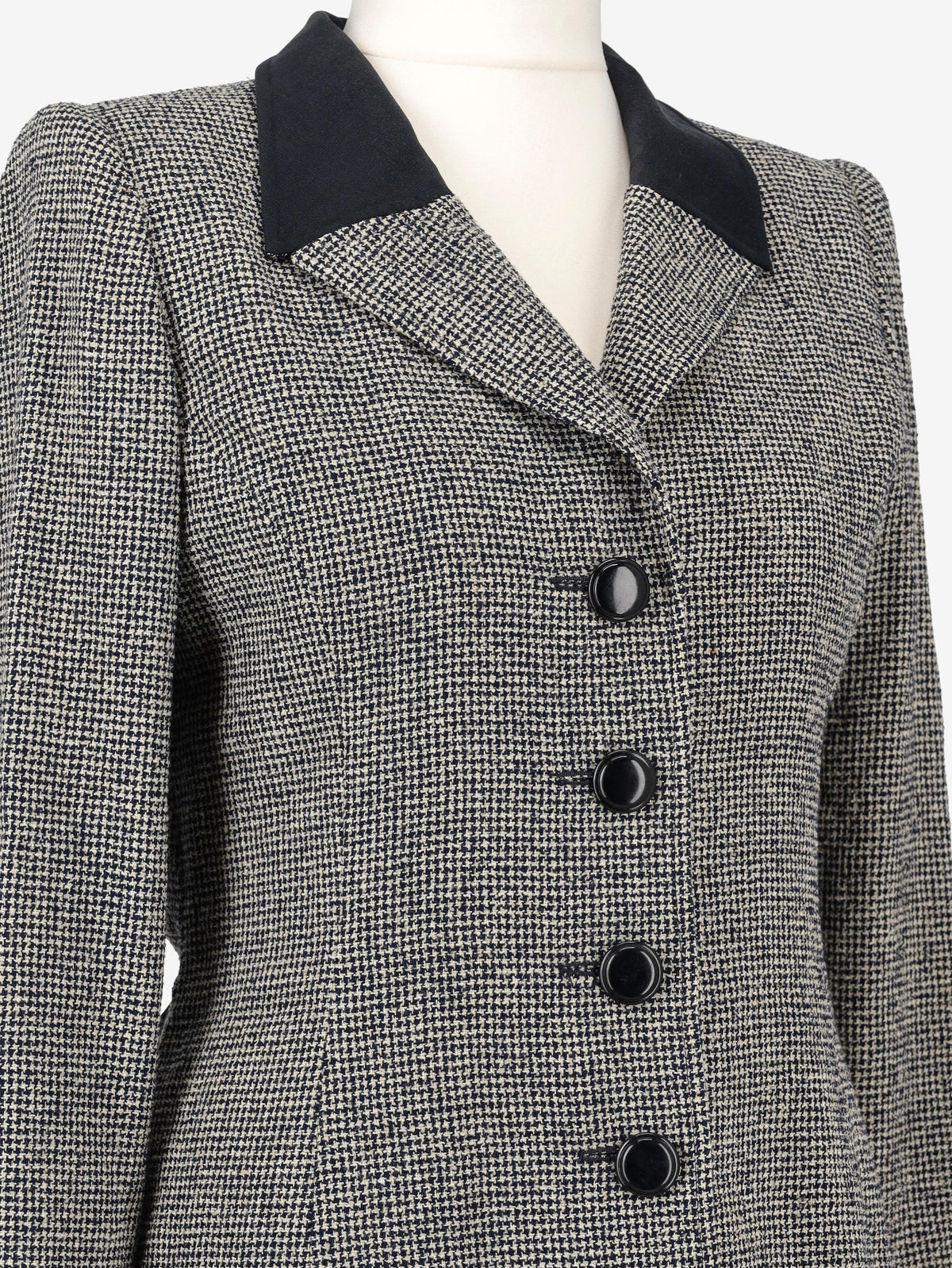 Valentino Pied De Poule Dress