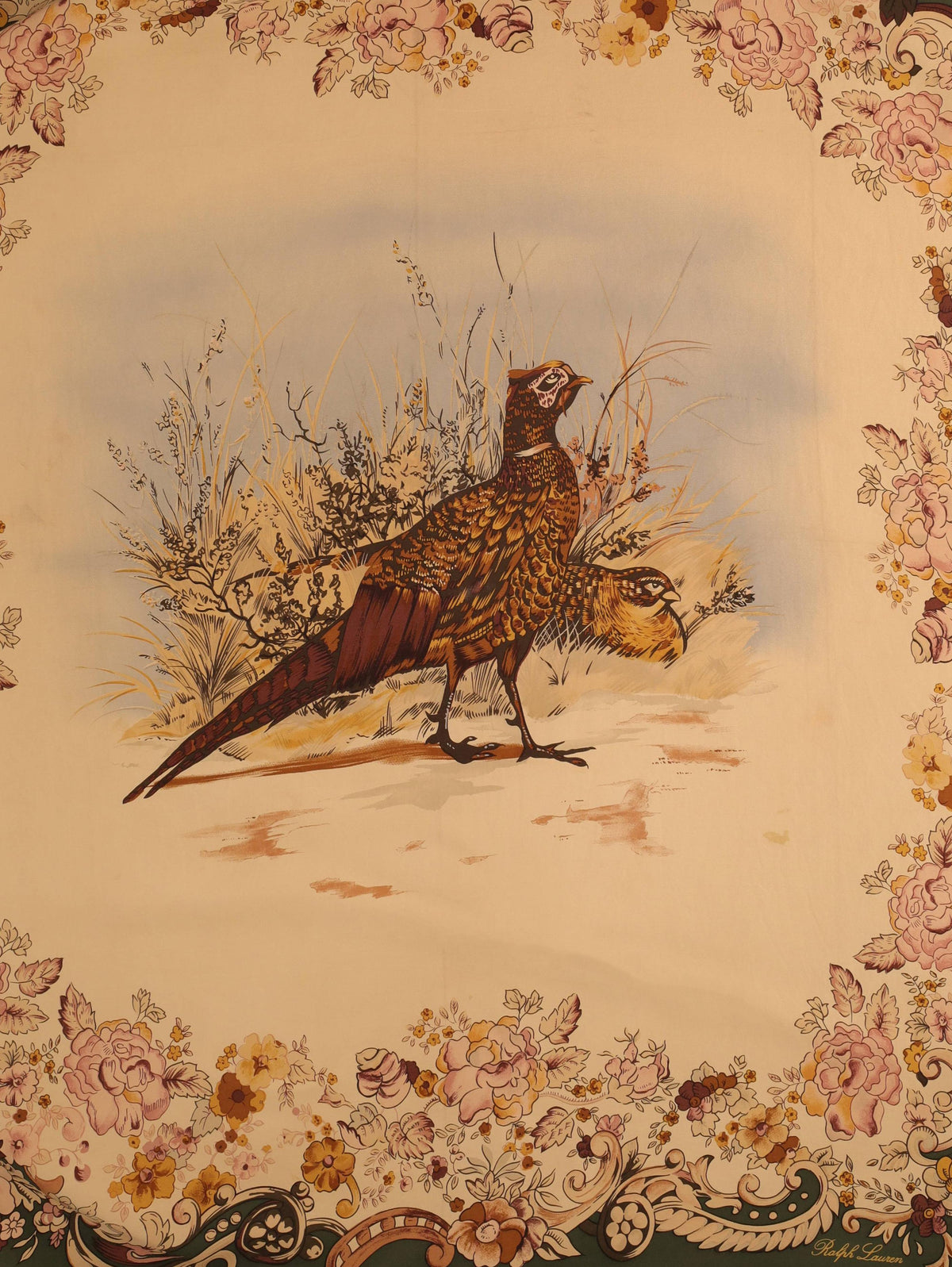Ralph Lauren Pheasant Foulard