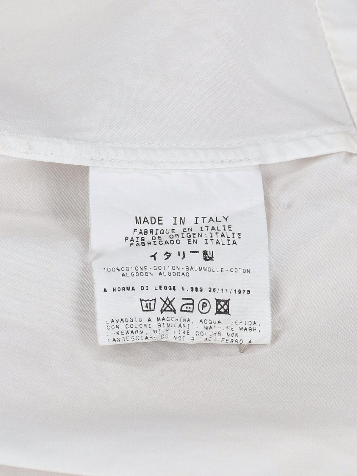 White Shirt By Gianfranco Ferré WCV30052025.4.7  Gianfranco Ferré