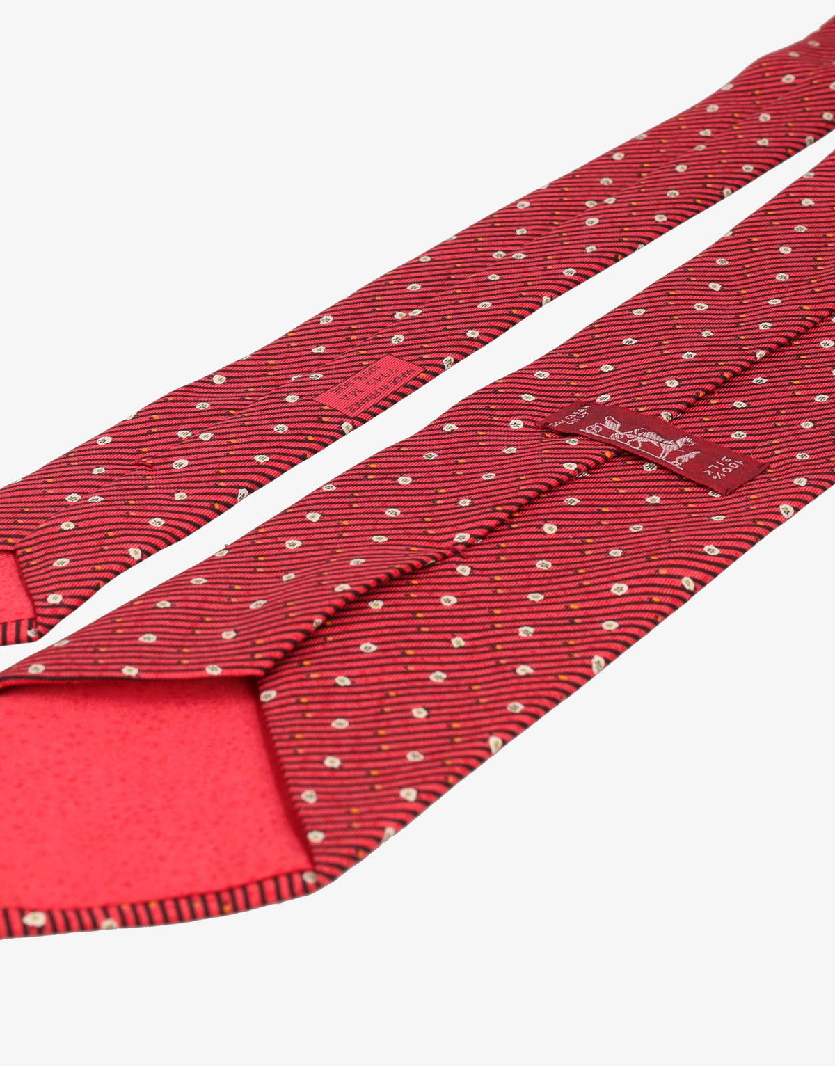 Hermès Flowered Tie