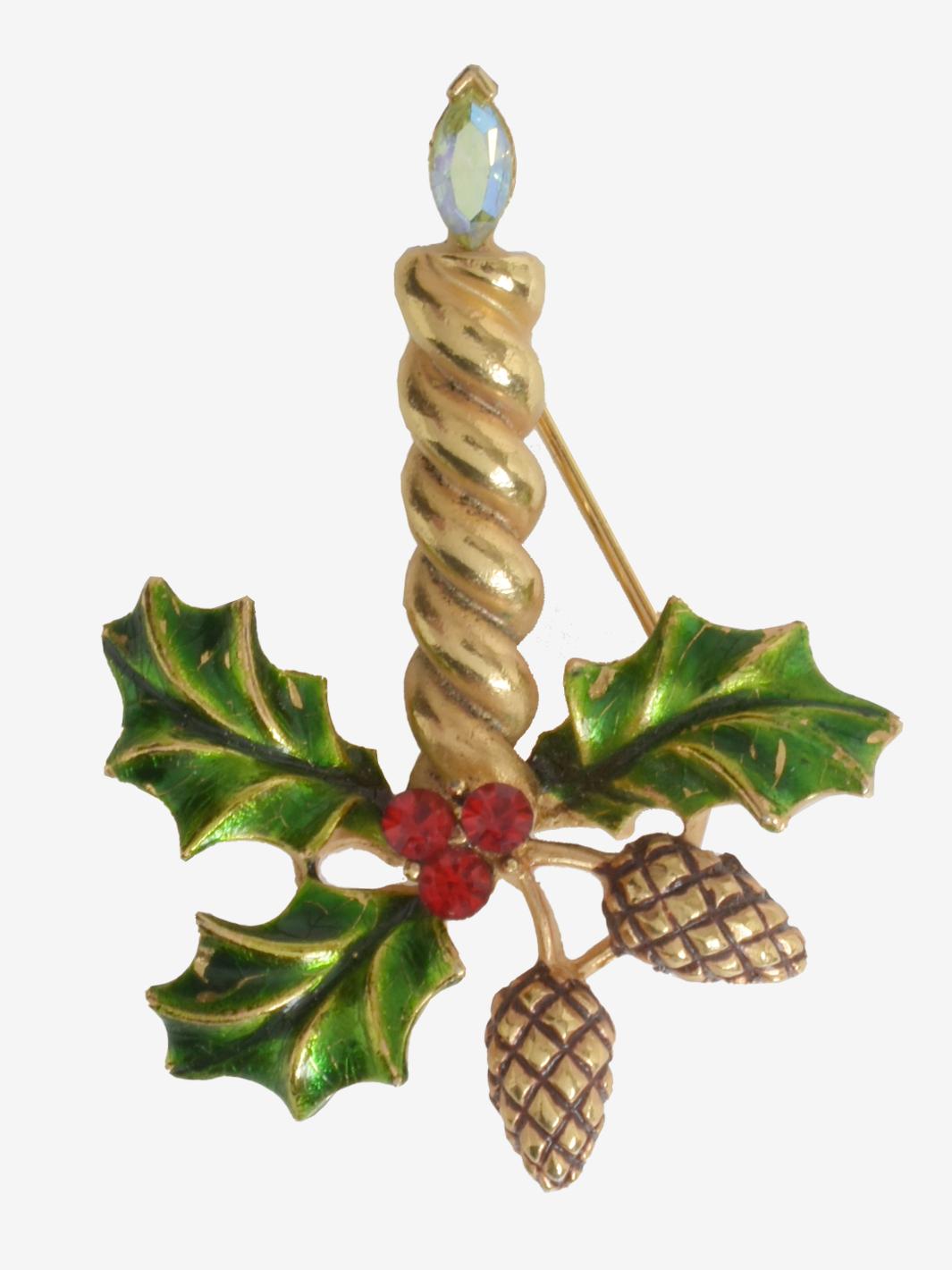 Mylu Candle Brooch-'60