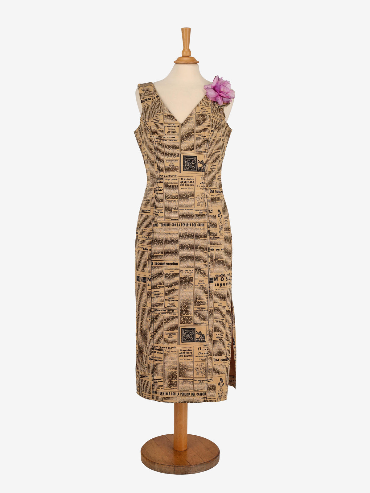 John Galliano Gazette Dress -  00s