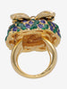 Kenneth Jay Lane Owl Ring CVR24.1.151  Kenneth Jay Lane