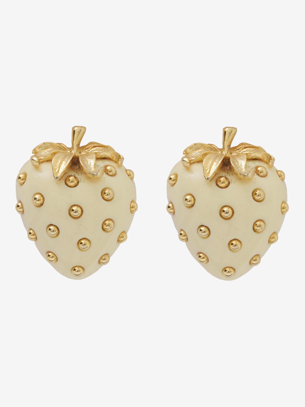 Kenneth Jay Lane Stawberry Earrings