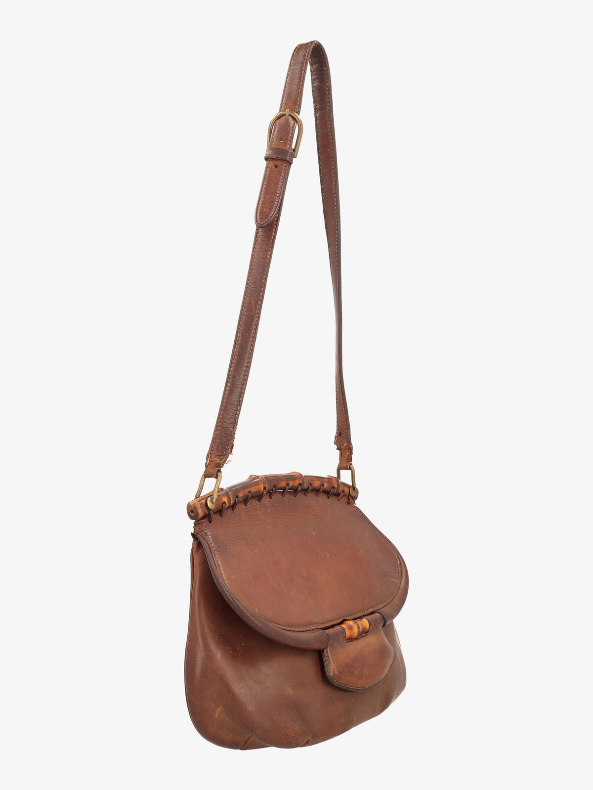 Vintage Gucci Bamboo Shoulder Bag