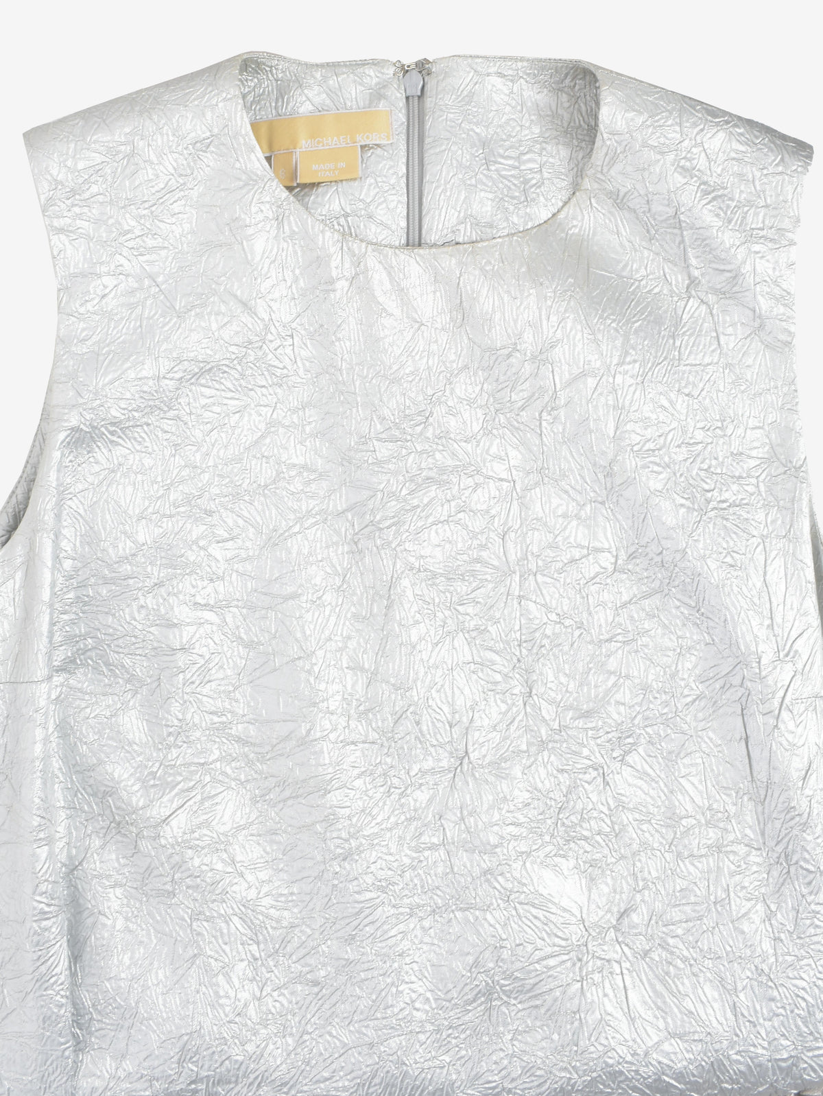 Michael Kors Midi Dress With Floral Appliqués