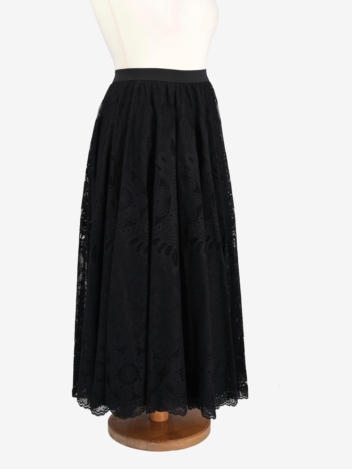 Red Valentino Lace Skirt