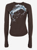 Just Cavalli Wave Print Shirt W24121253.4  Just Cavalli