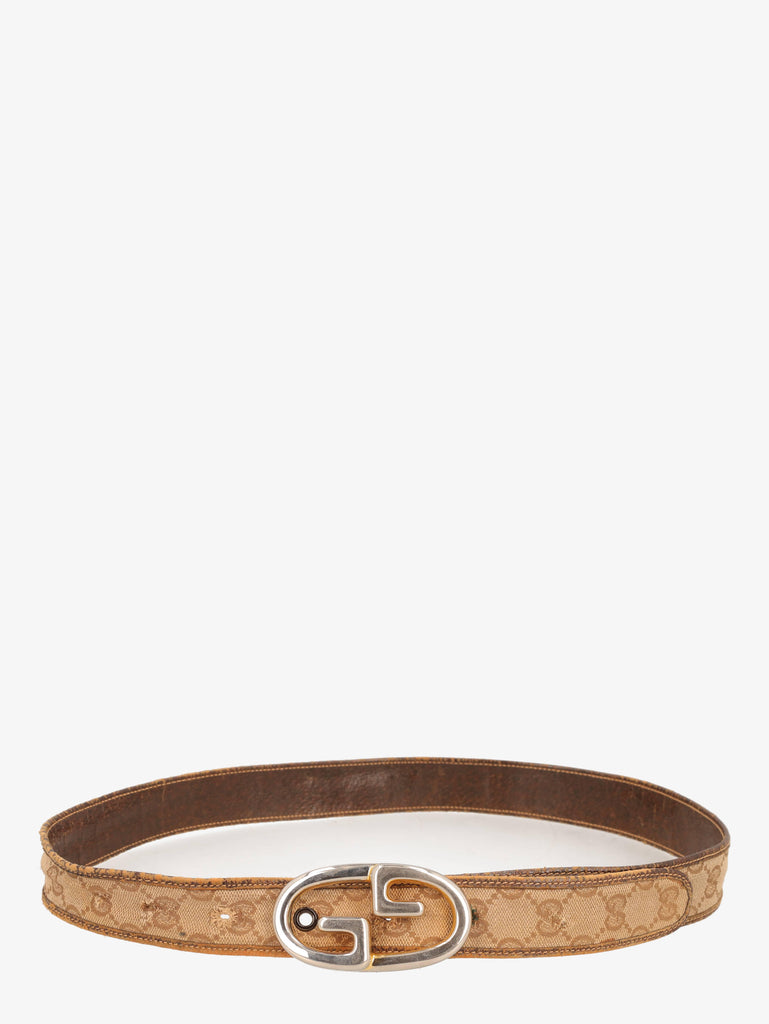 Gucci Monogram Thin Belt