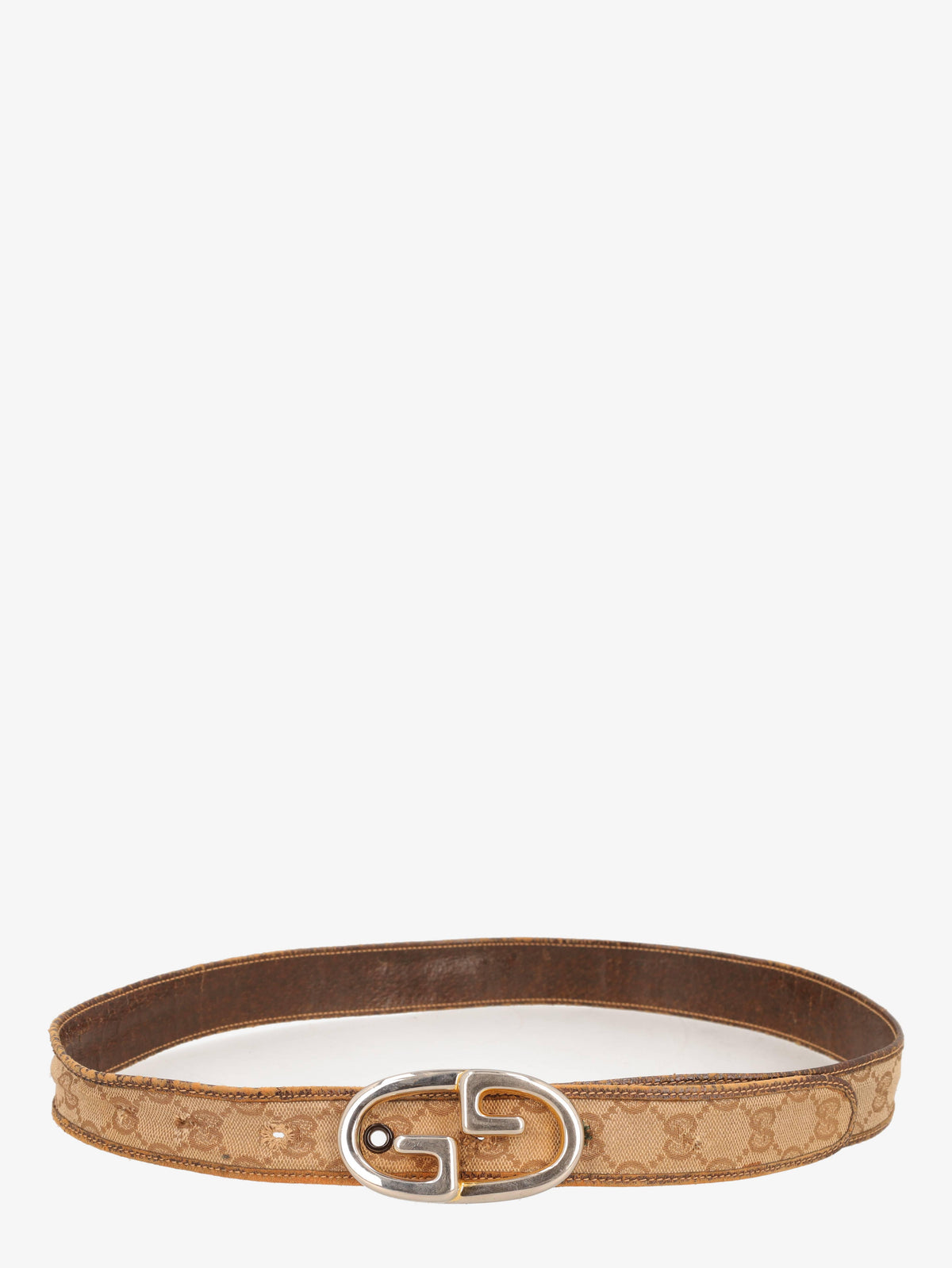 Gucci Monogram Thin Belt