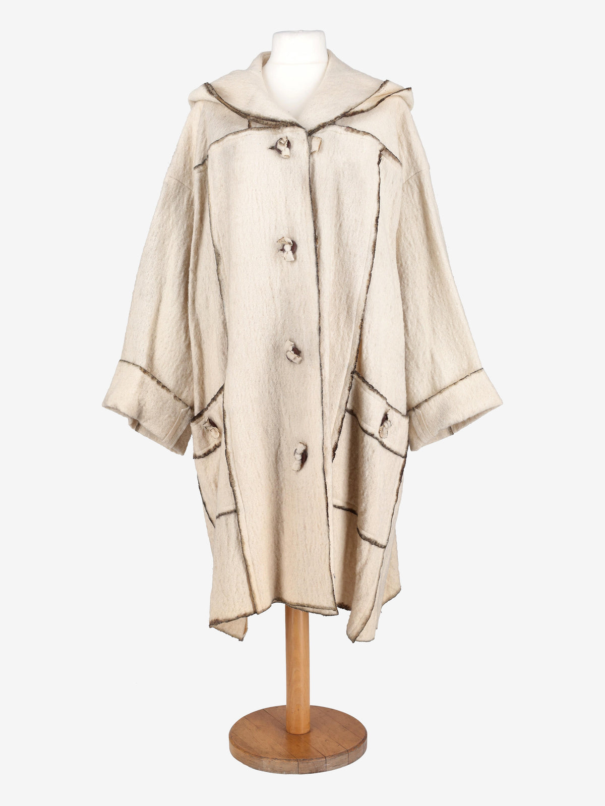 Issey Miyake Wool Overcoat DM10043128  Miyake