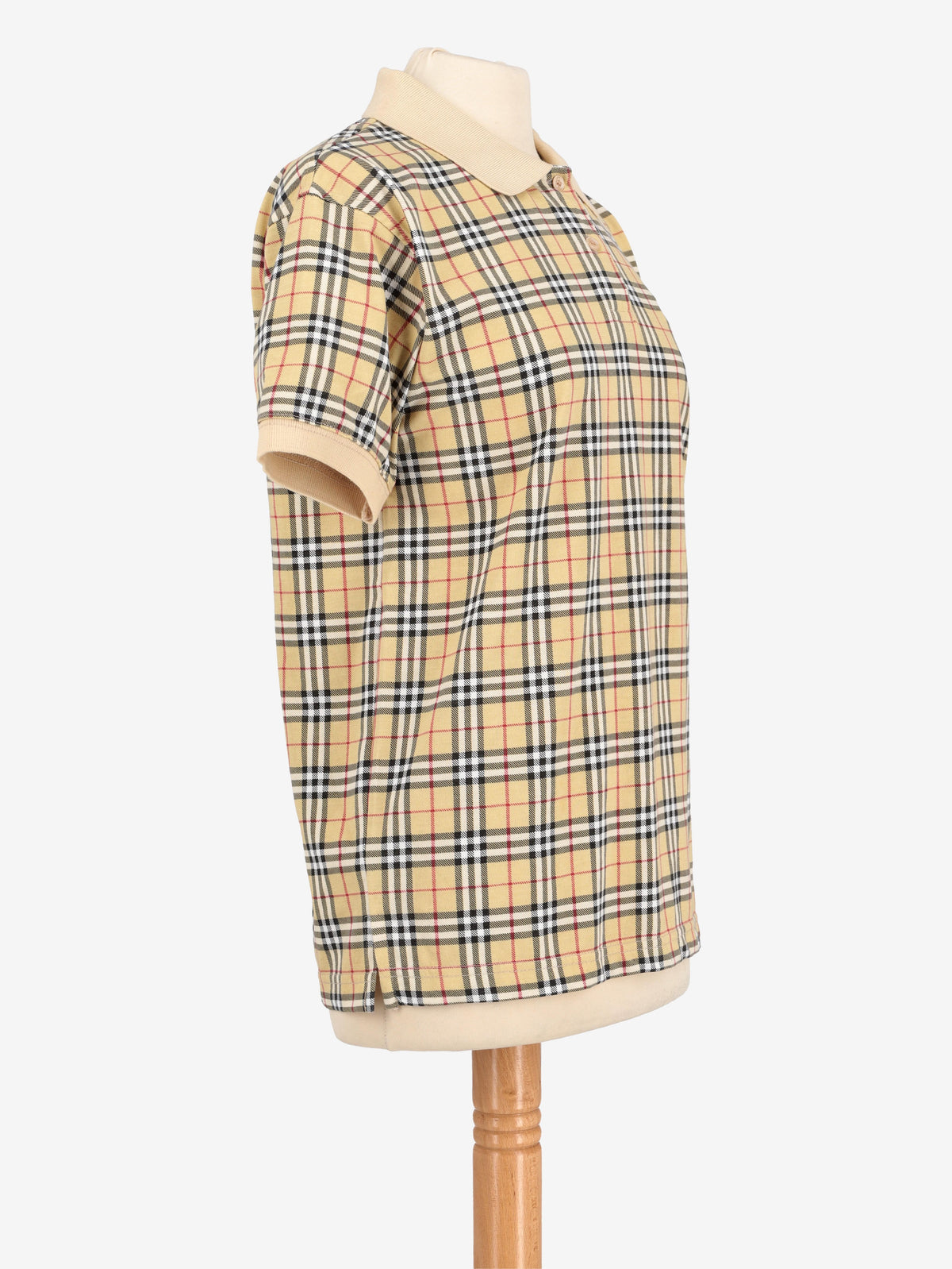 Burberry Check Polo Shirt W24121237  Burberry