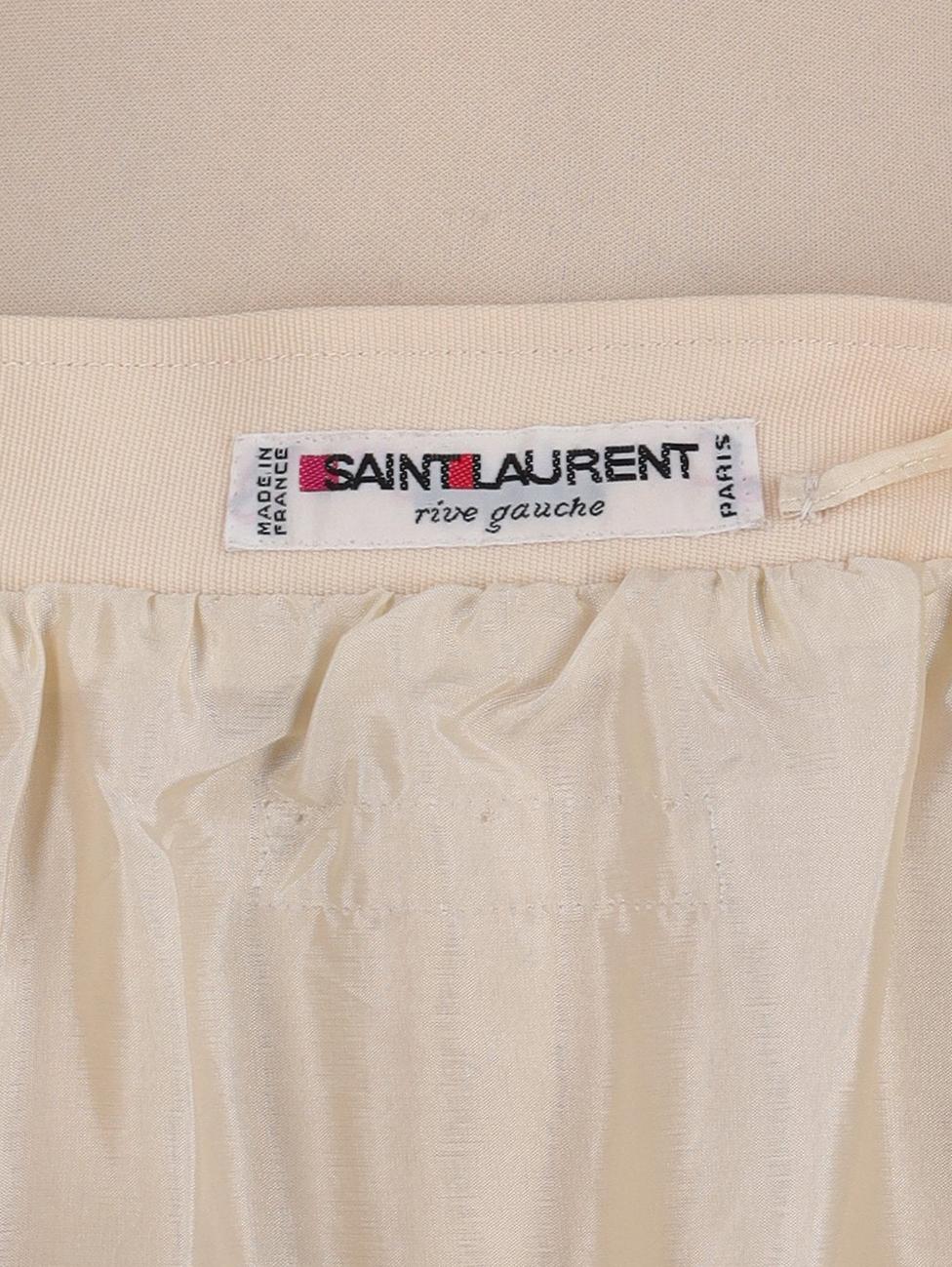 Yves Saint Laurent Wool Skirt MR260725.166  Yves Saint Laurent