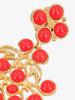 Kenneth Jay Lane Coral Stones Earrings CVR24.1.159  Kenneth Jay Lane