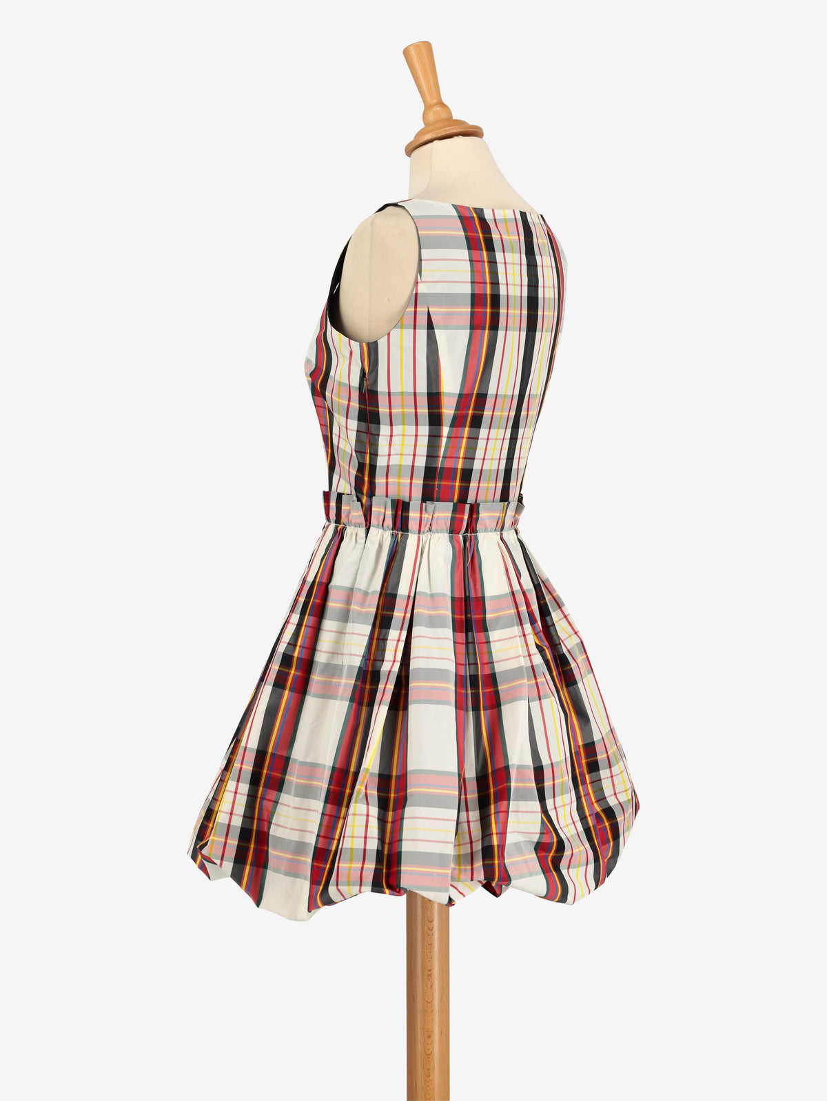 Moschino Tartan Midi Dress