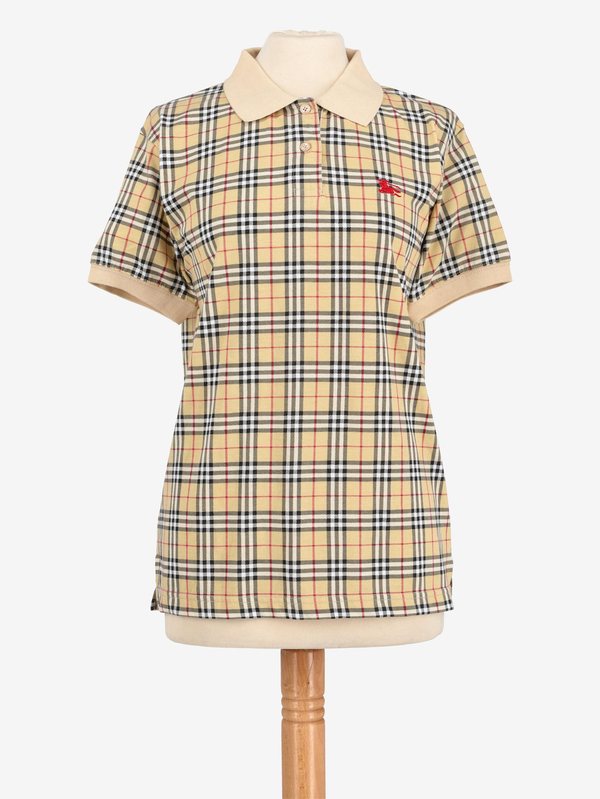 Burberry Check Polo Shirt W24121237  Burberry
