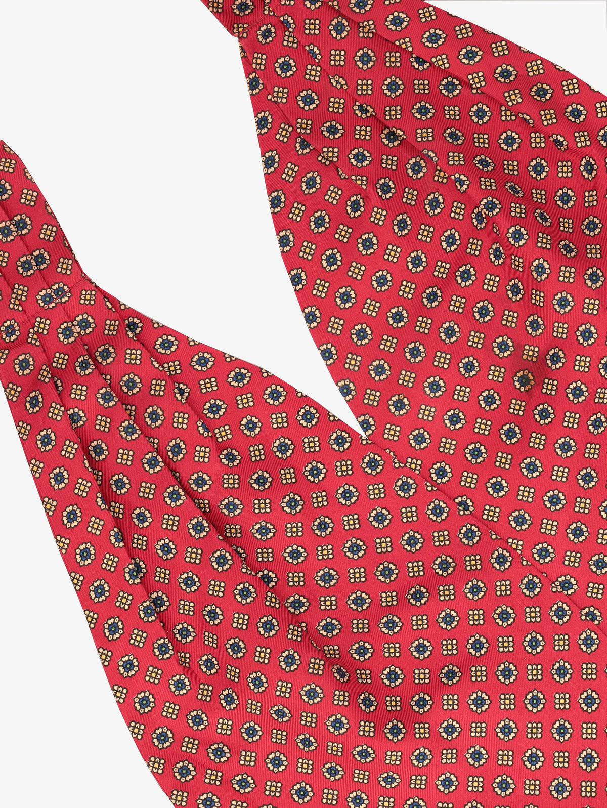 Vintage Silk Patterned Cachecol