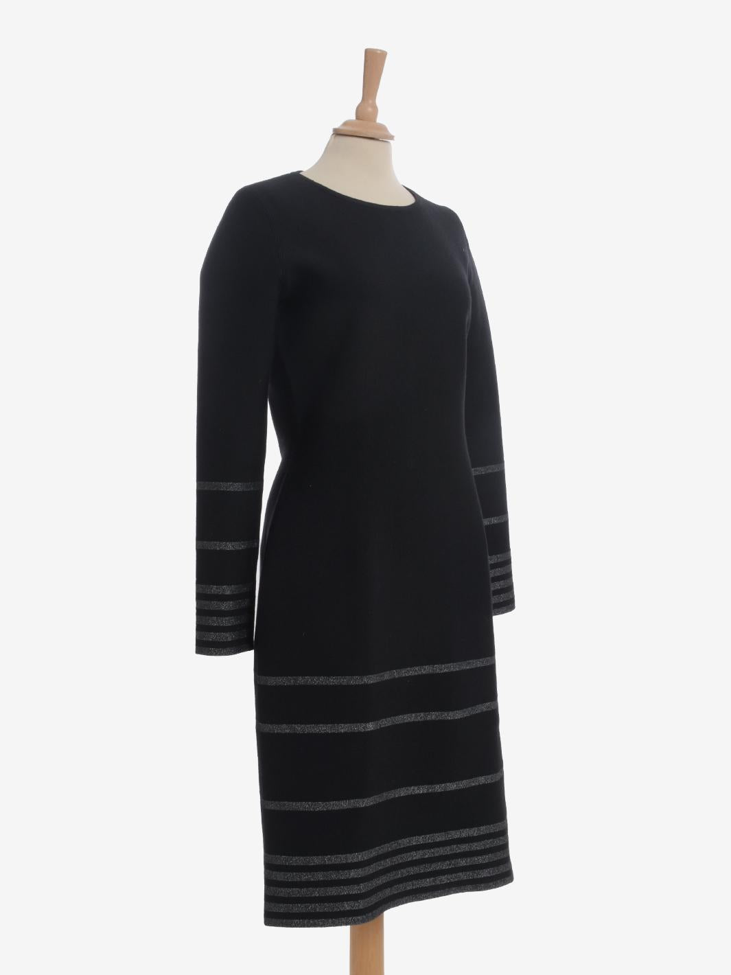Yves Saint Laurent Structured Wool Dress - FW12