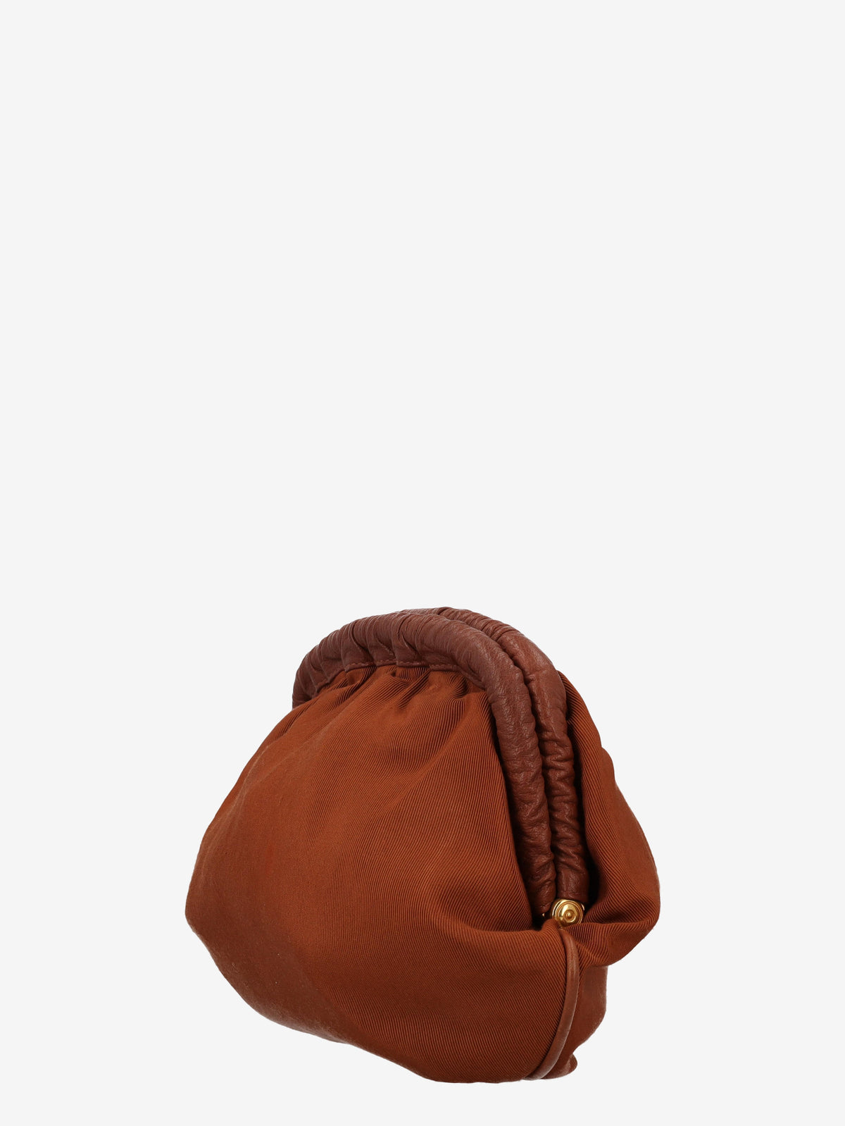 Castellari Brown Soft Clutch