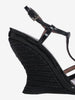 Alaïa Rope Wedge Sandals