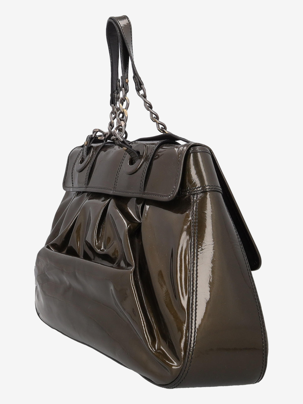 Fendi Patent Leather B Bag MR091024.3