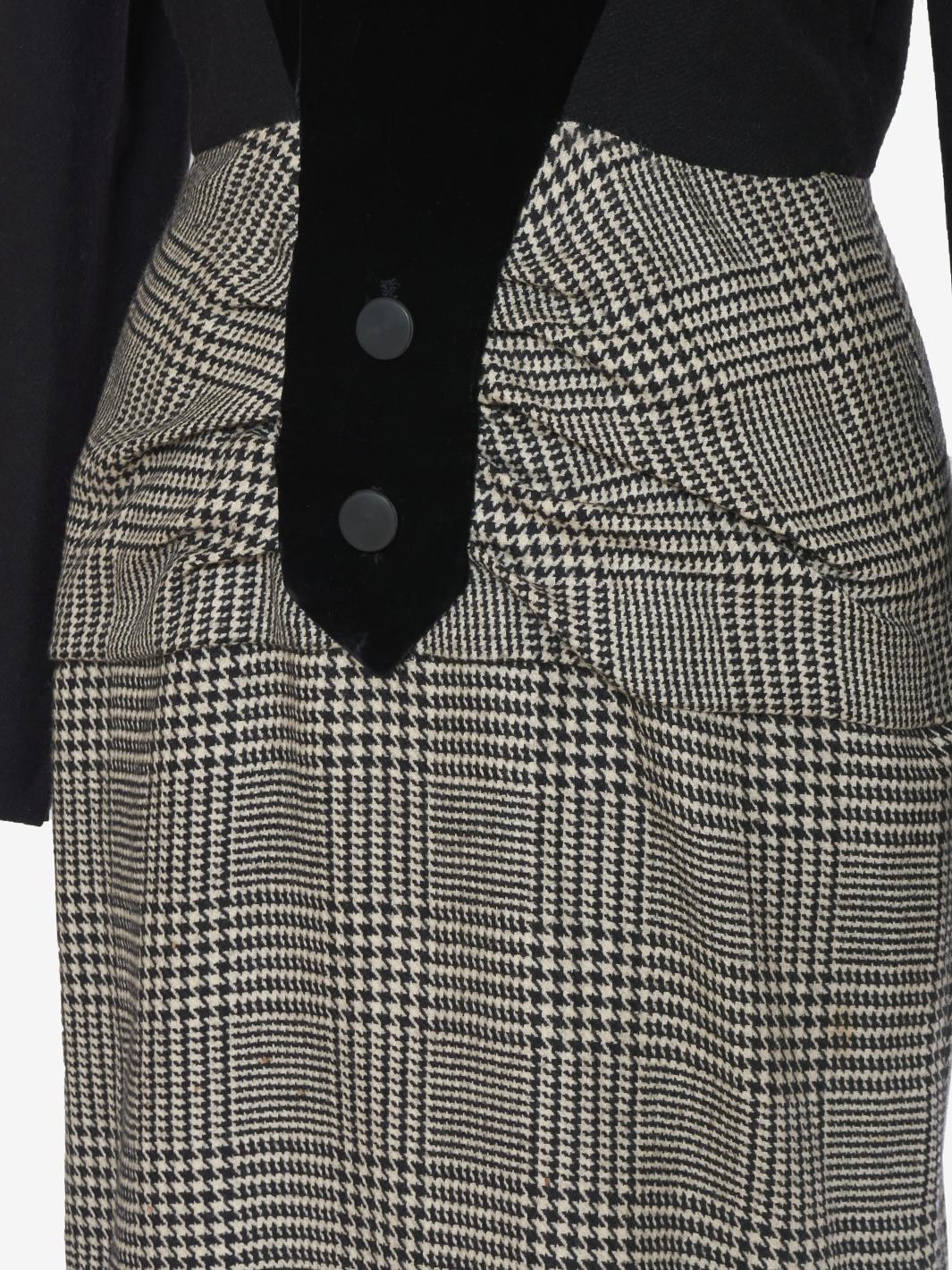 Vintage 80s Velvet Dress