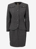 Valentino Wool Pinstripe Suit