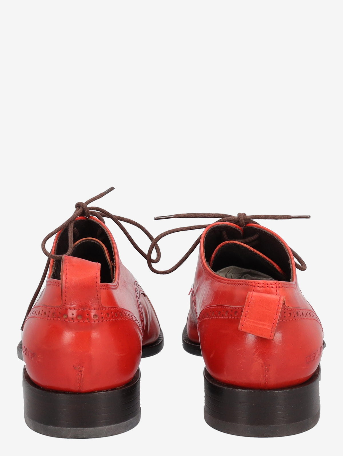 Dsquared² Red Lace-up Shoe