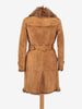 Burberry Shearling Trench Coat