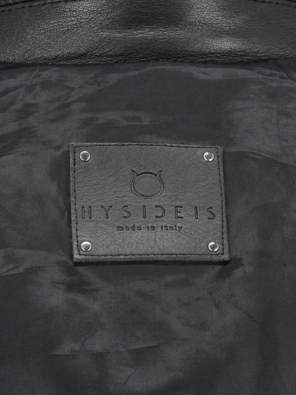 Vintage Black Studs Biker Jacket WCV250822.02  Vintage