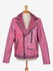 Vintage Pink Biker Jacket WCV250856.01  Vintage