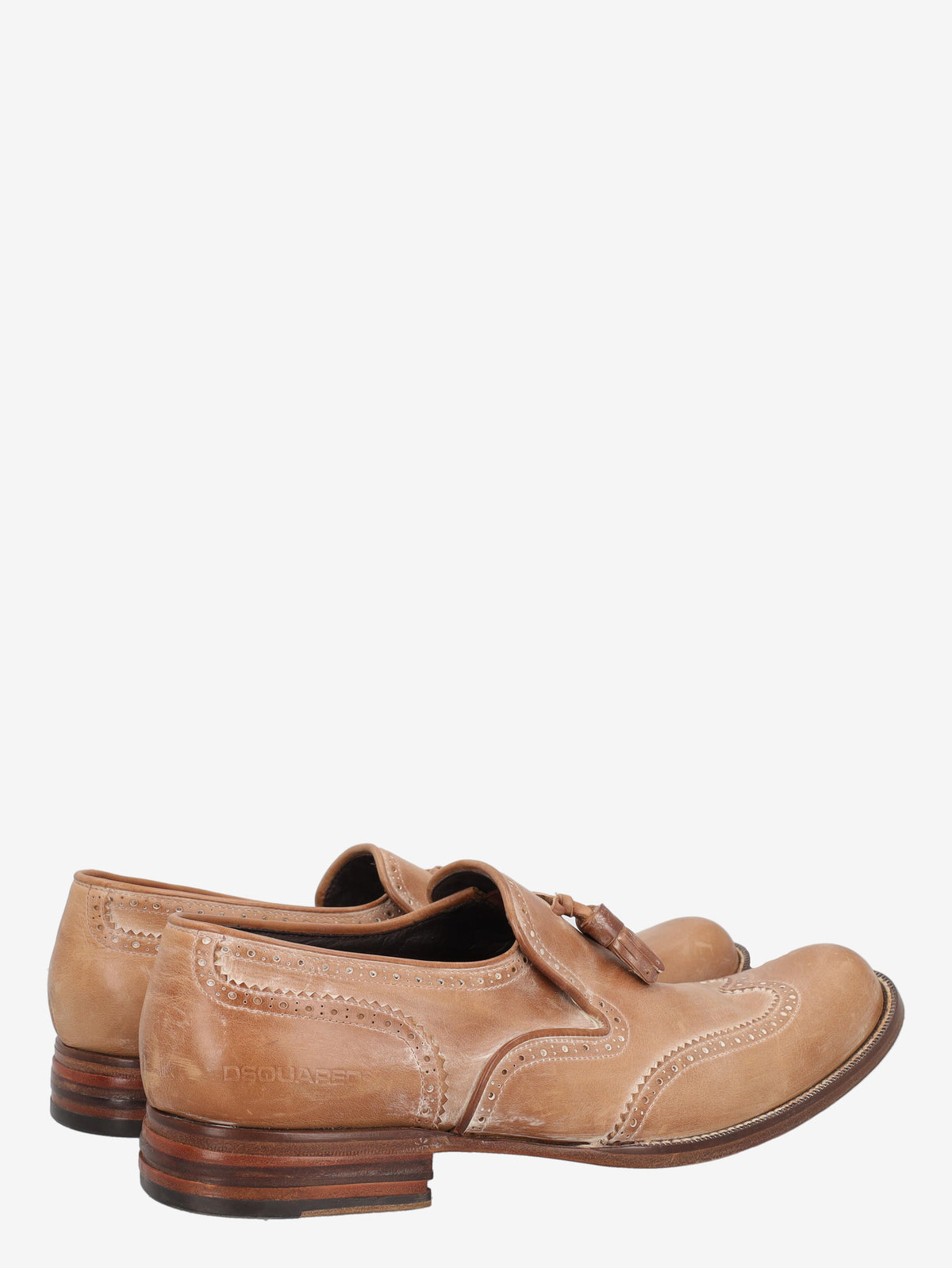 Dsquared² Beige Lace-up Shoe