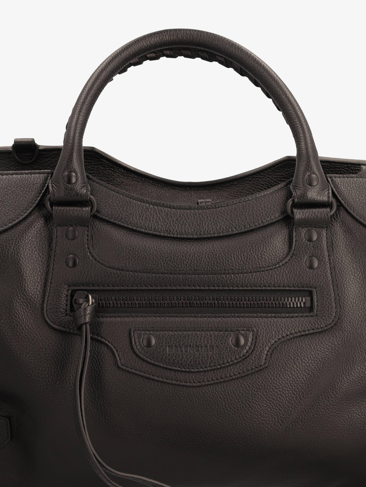 Balenciaga Neo Classic City Bag In Black Leather
