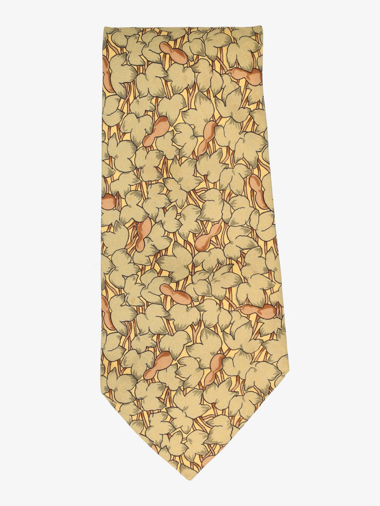 Hermès Leaves Print Tie W16062025  Hermès