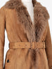 Burberry Shearling Trench Coat